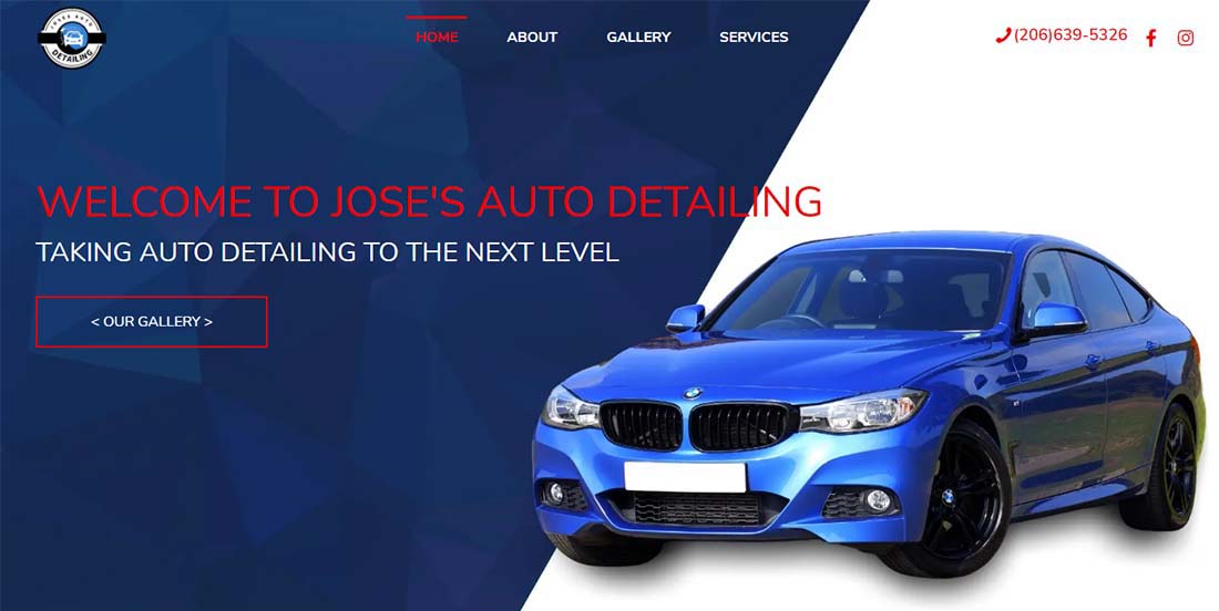 Jose's Auto Detailing – hiro desktop